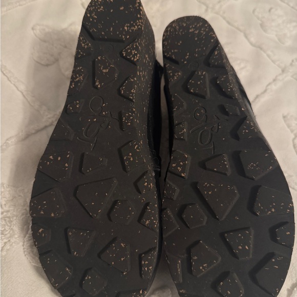 OTBT Black Leather Slingback Shoes - Picture 3 of 6